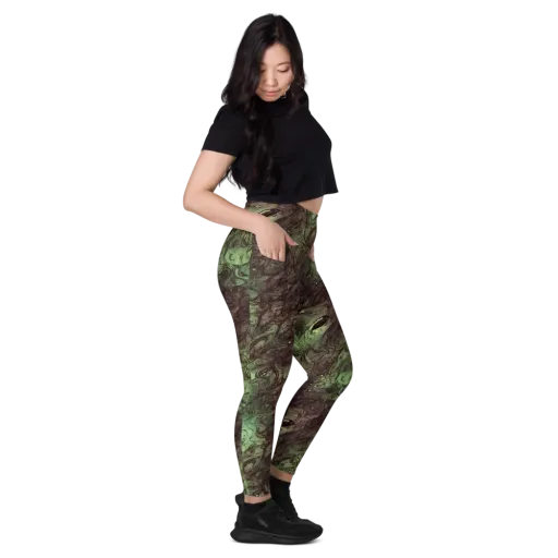 Mossborn Masquerade on a Leggings with Pockets
