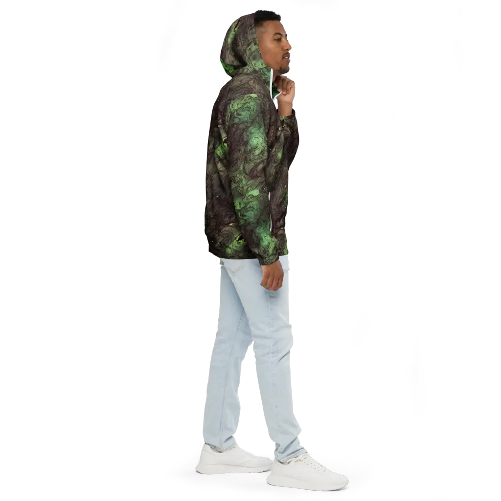 Mossborn Masquerade on Men's Windbreaker — Right