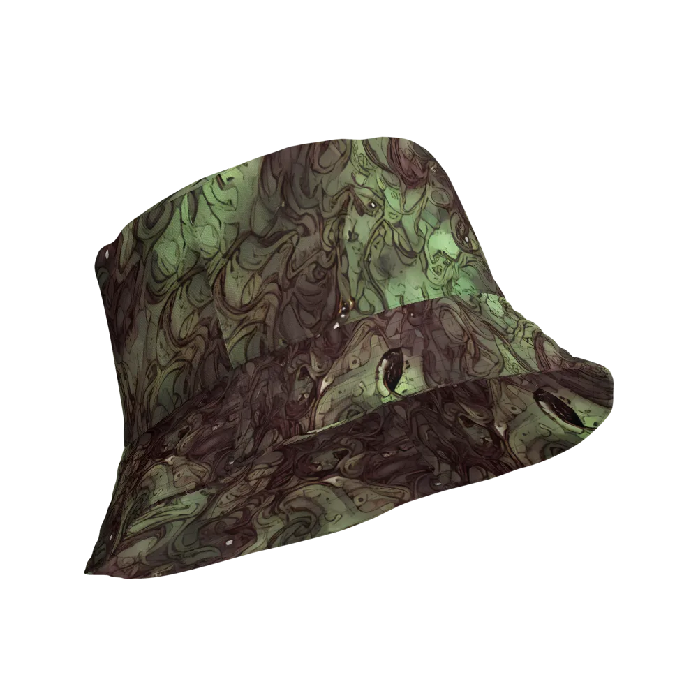 Mossborn Masquerade on Reversible Bucket Hat — Product details Outside