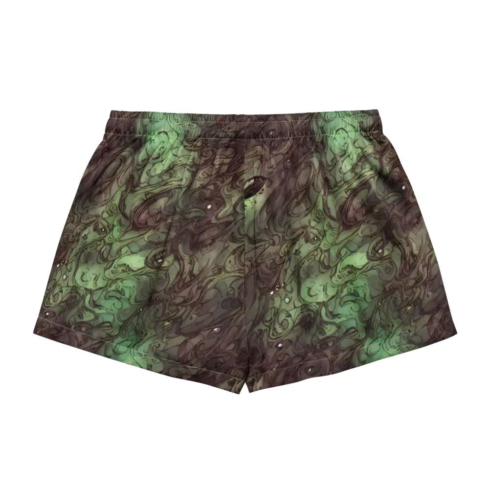 Mossborn Masquerade on Women's Pajama Shorts — Back