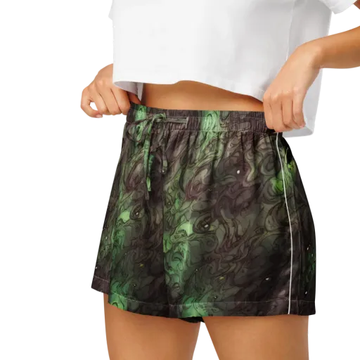 Mossborn Masquerade on a Women's Pajama Shorts