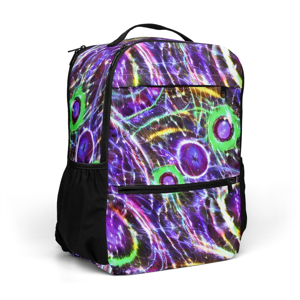 Galactic Cell on Utility Backpack — Right Front