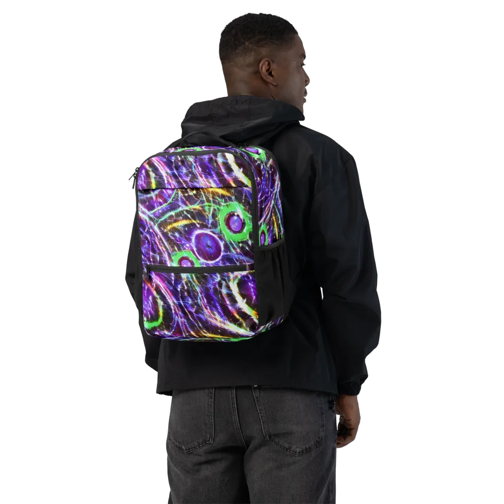 Galactic Cell on Utility Backpack — Back