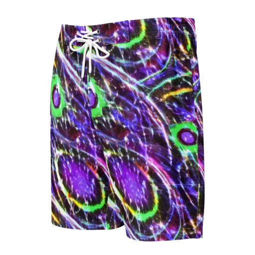 Galactic Cell on a Men's Board Shorts