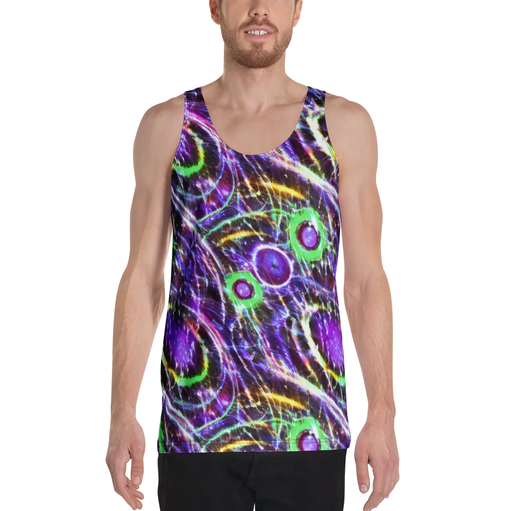 Galactic Cell on Men's Tank Top — Front