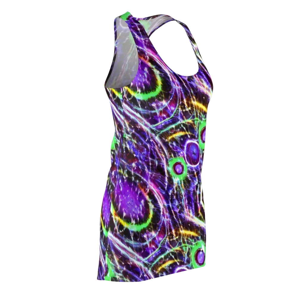Galactic Cell on Racerback Dress — Front Side
