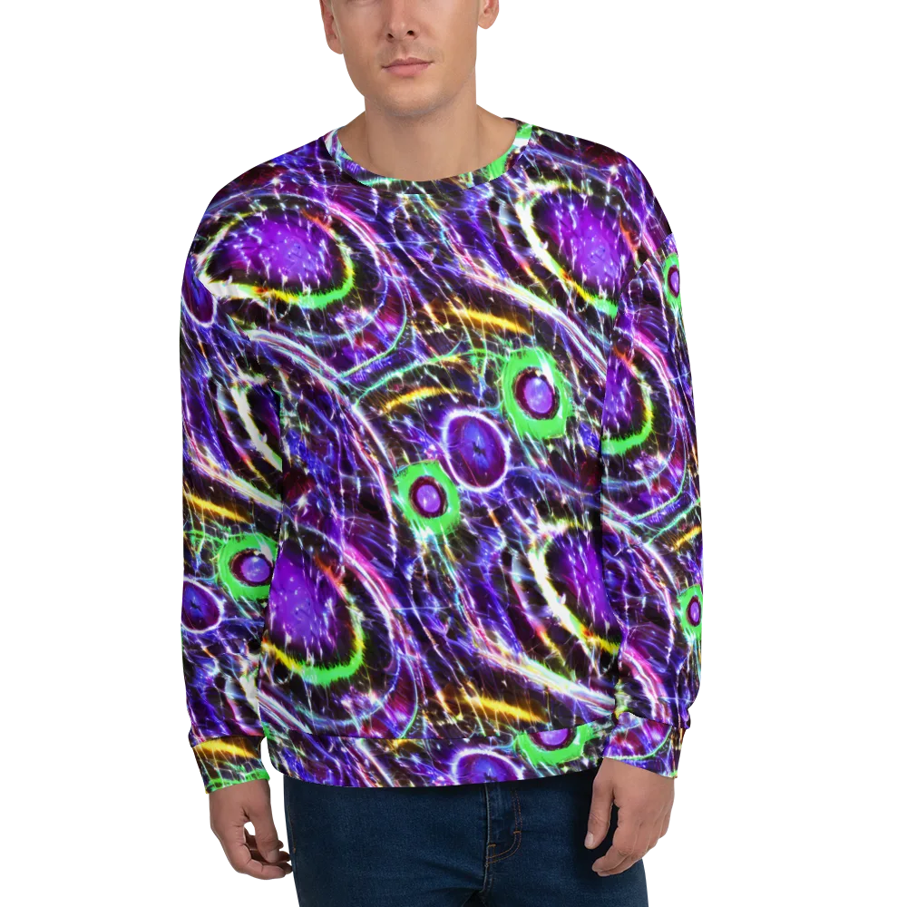 Galactic Cell on Sweatshirt — Front