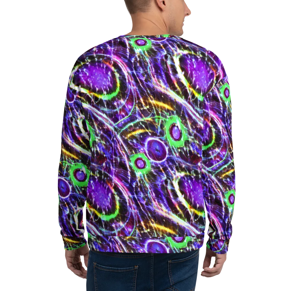 Galactic Cell on Sweatshirt — Back