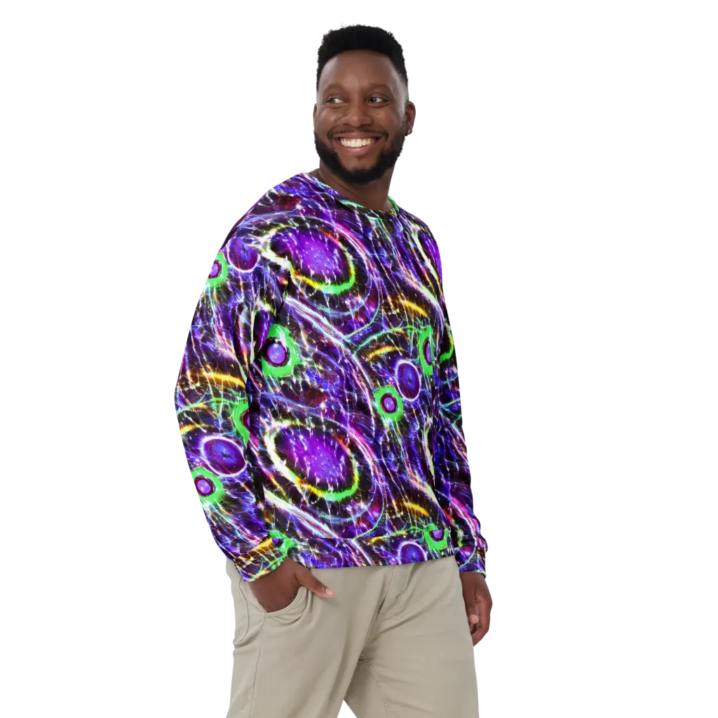 Galactic Cell on Sweatshirt — Front