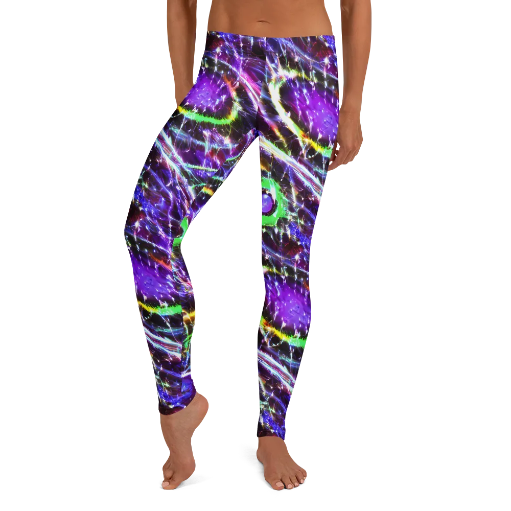 Galactic Cell on Leggings — Front
