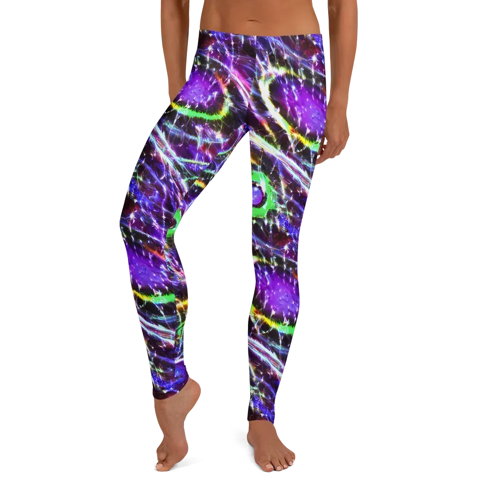 Galactic Cell on Leggings — Front