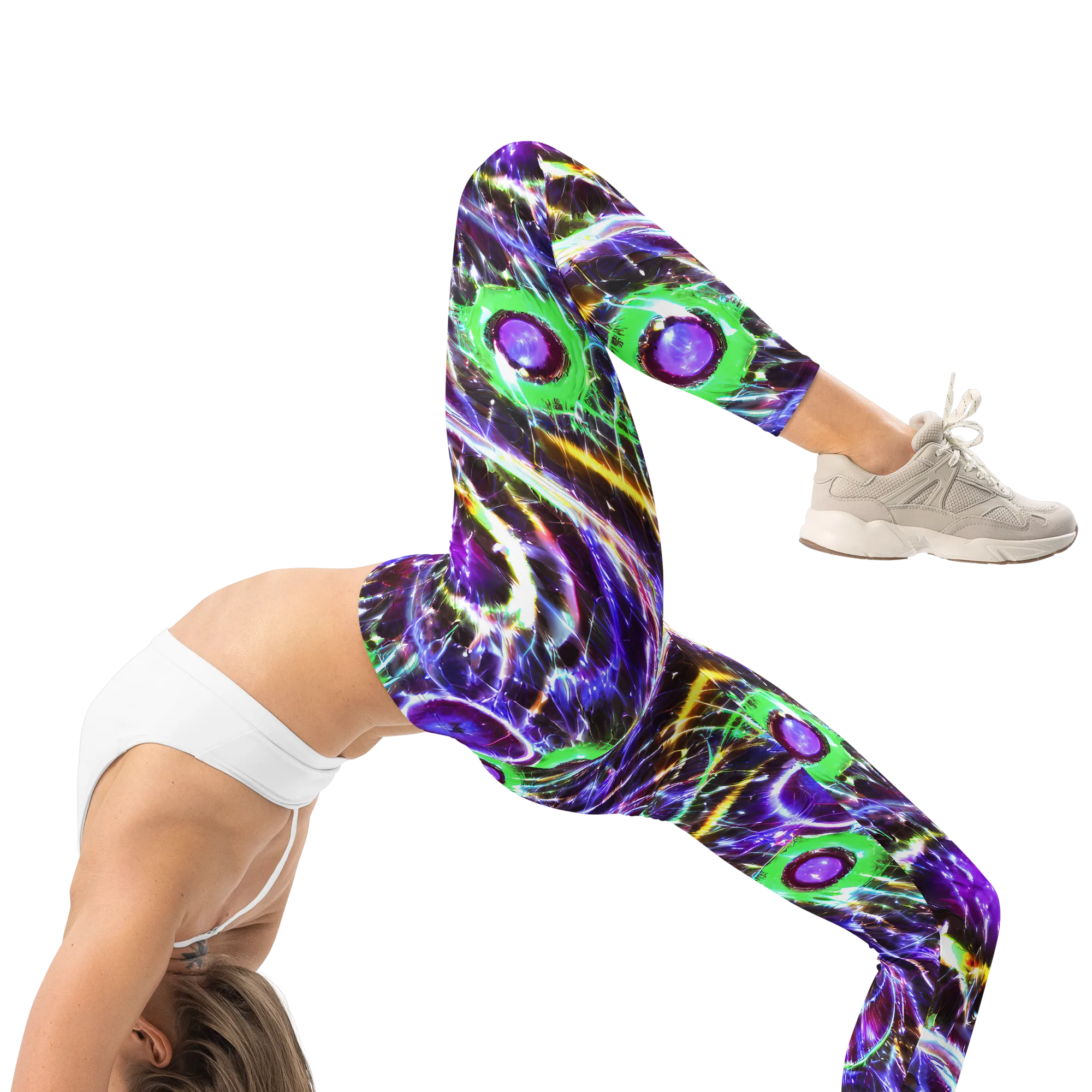 Galactic Cell on Leggings — Right