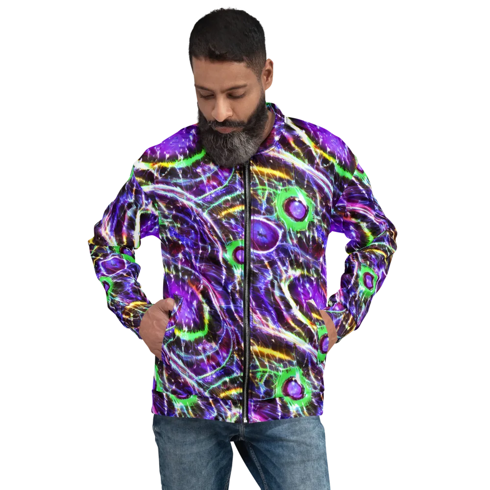 Galactic Cell on Bomber Jacket — Front