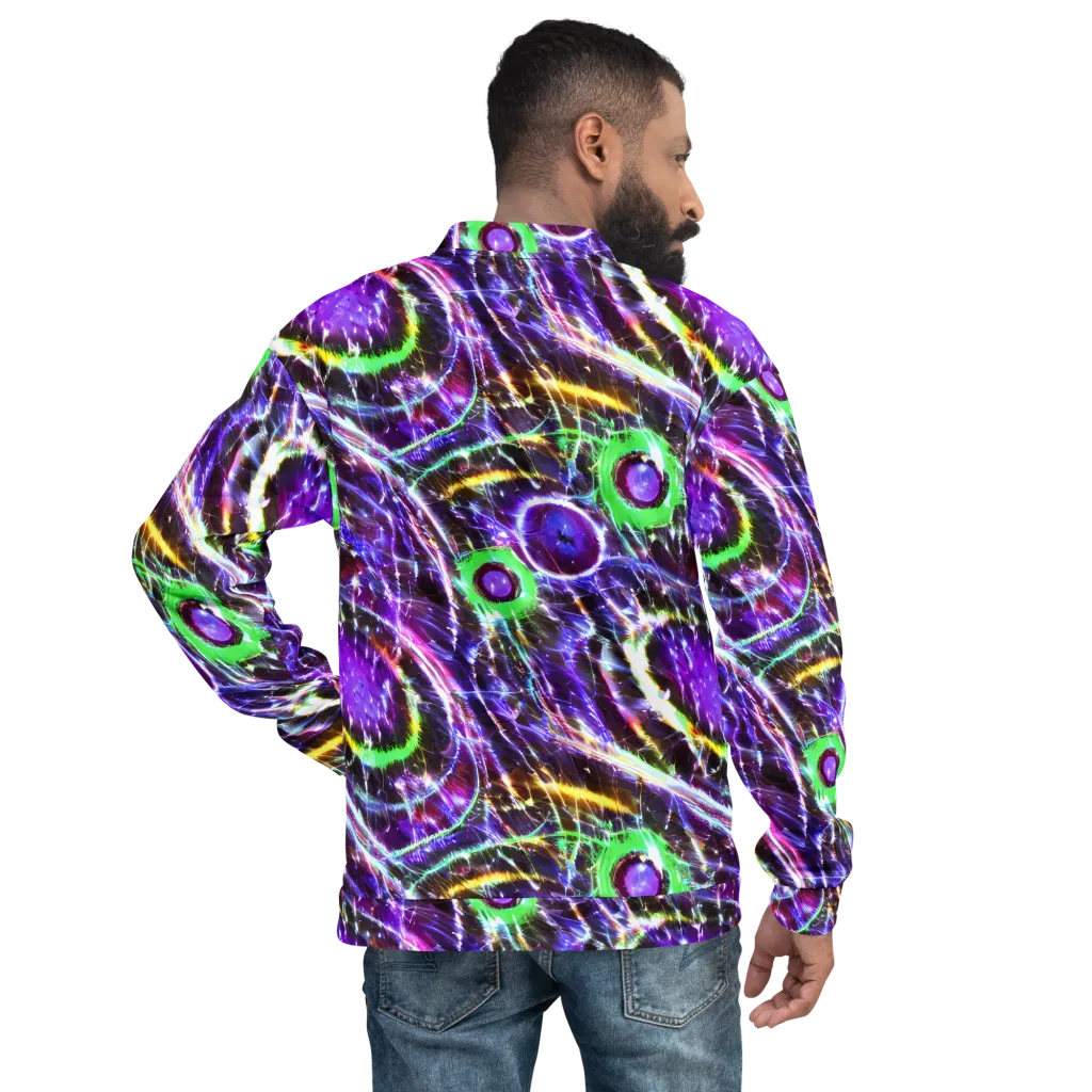 Galactic Cell on Bomber Jacket — Back
