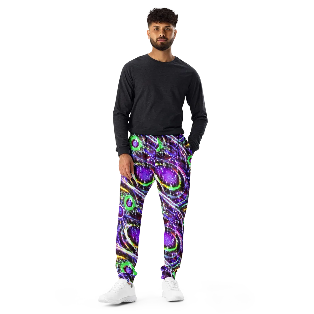 Galactic Cell on Men's Joggers — Front
