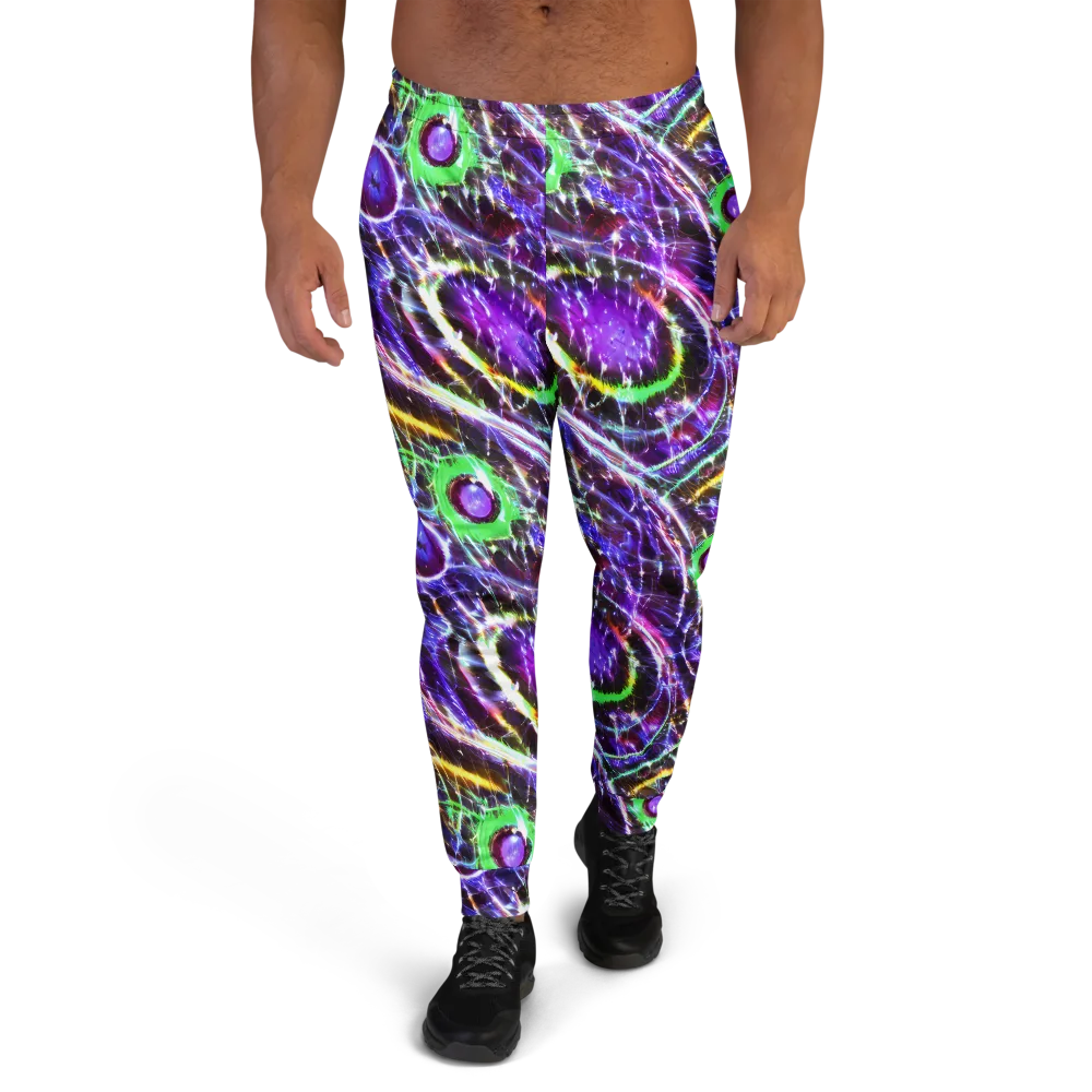 Galactic Cell on Men's Joggers — Front