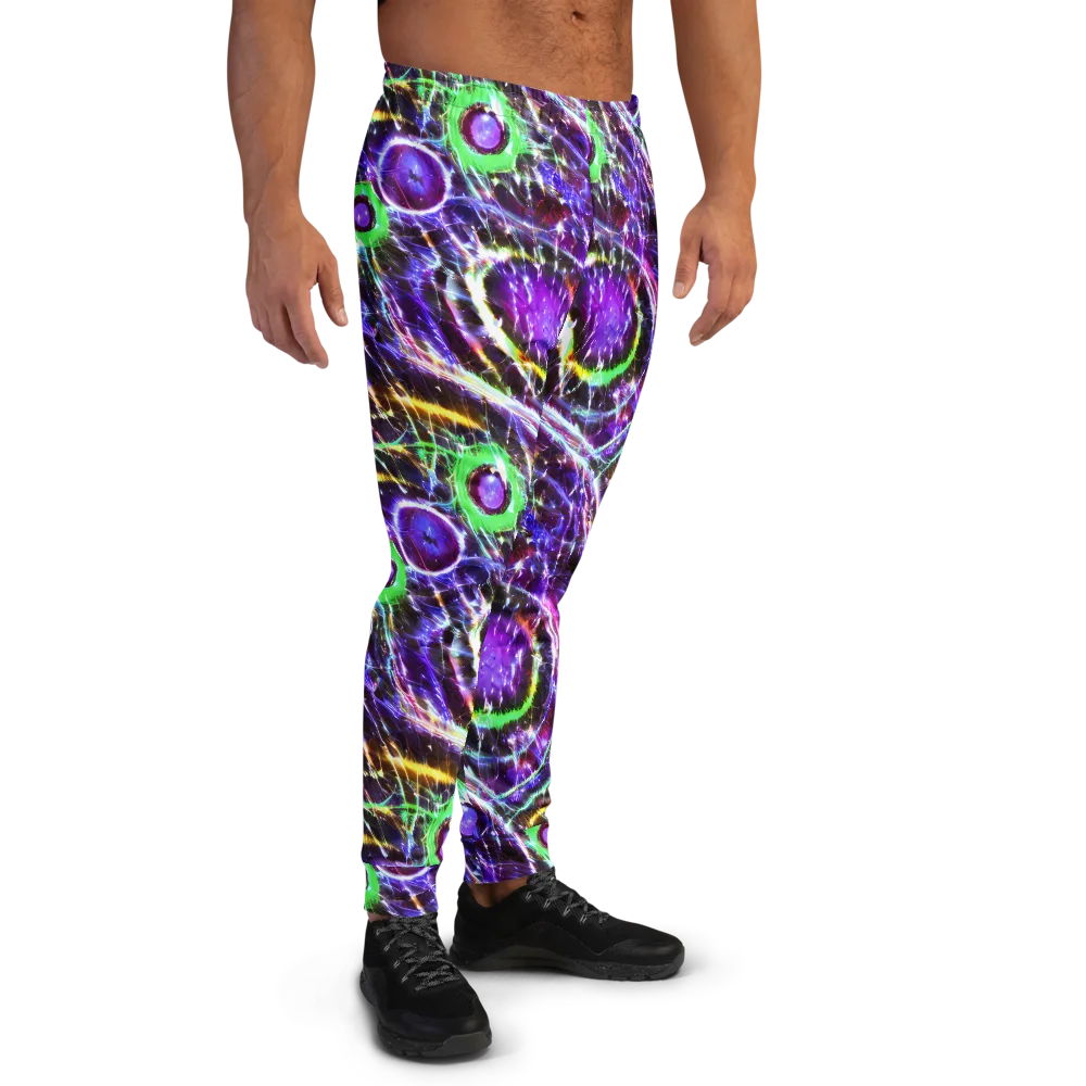 Galactic Cell on Men's Joggers — Right