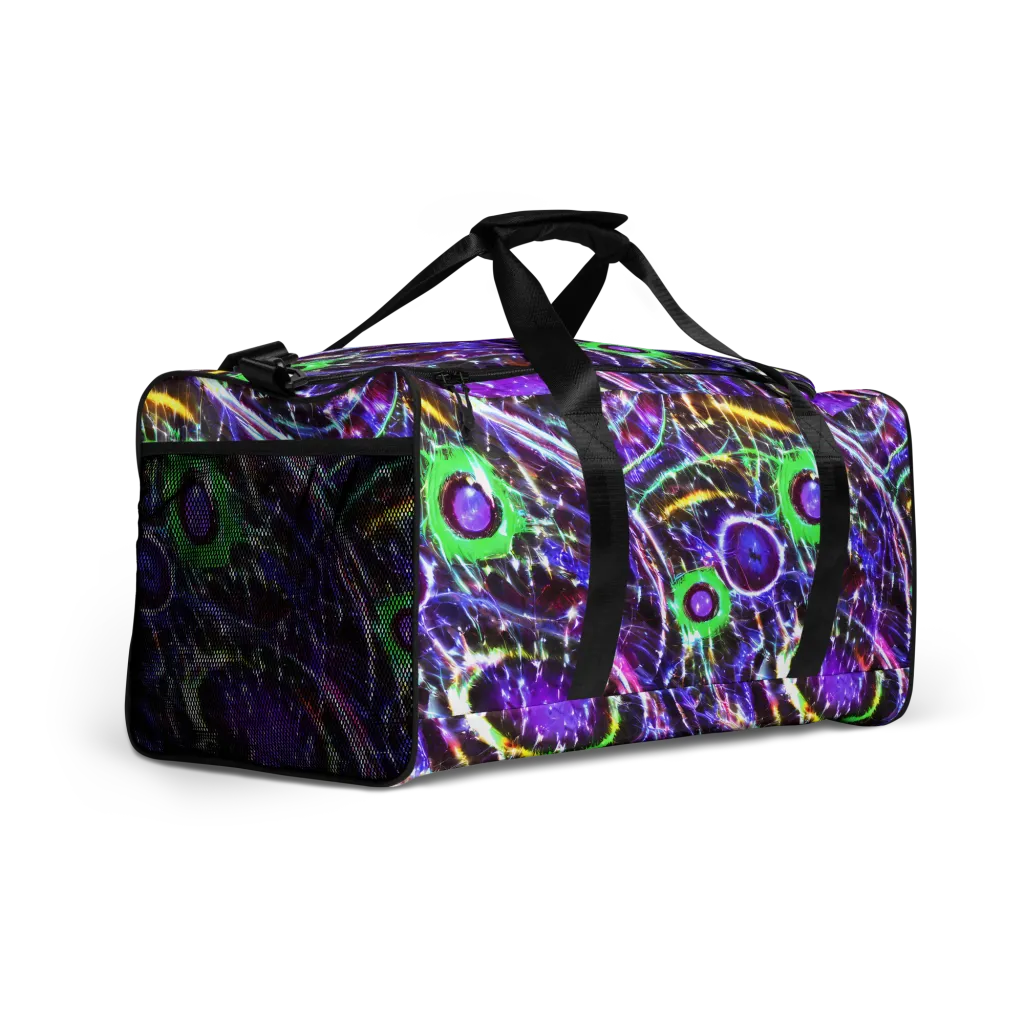 Galactic Cell on Duffle Bag — Right Front