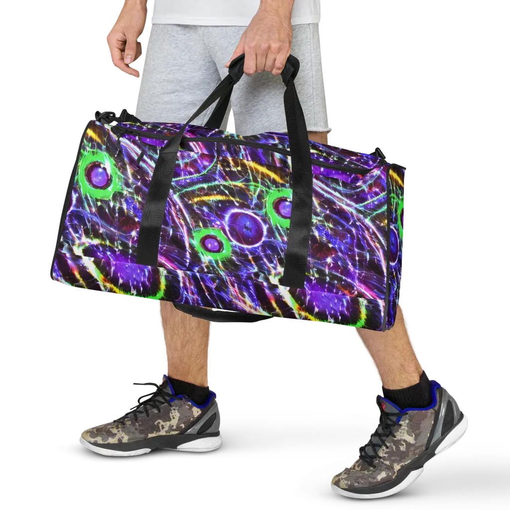 Galactic Cell on Duffle Bag — Front