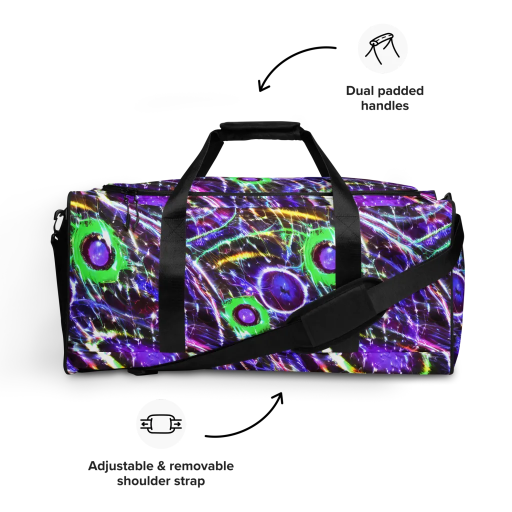 Galactic Cell on Duffle Bag — Front