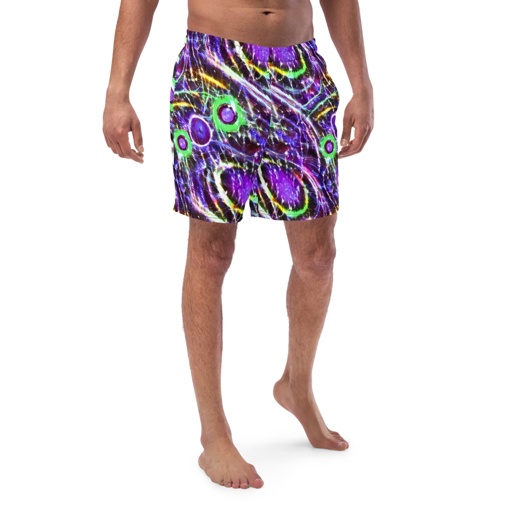 Galactic Cell on Swim Trunks — Front