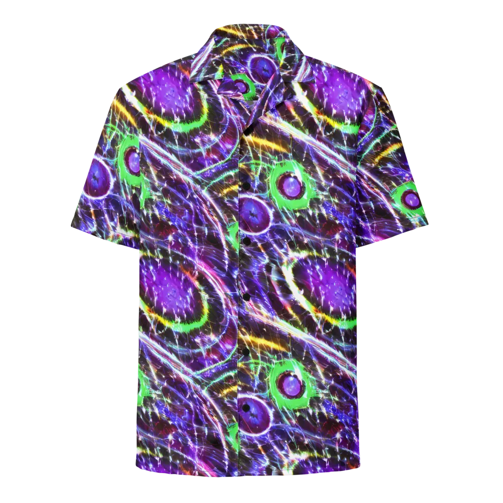 Galactic Cell on Button Shirt — Front