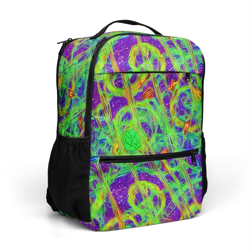 Wild Neon on a Utility Backpack