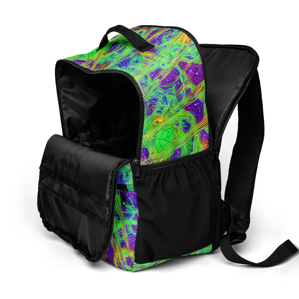 Wild Neon on Utility Backpack — Product details 2