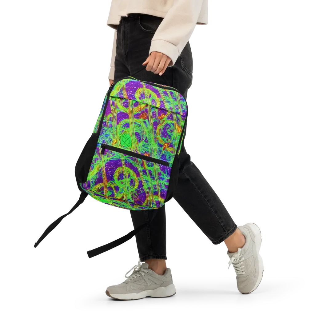 Wild Neon on Utility Backpack — Front