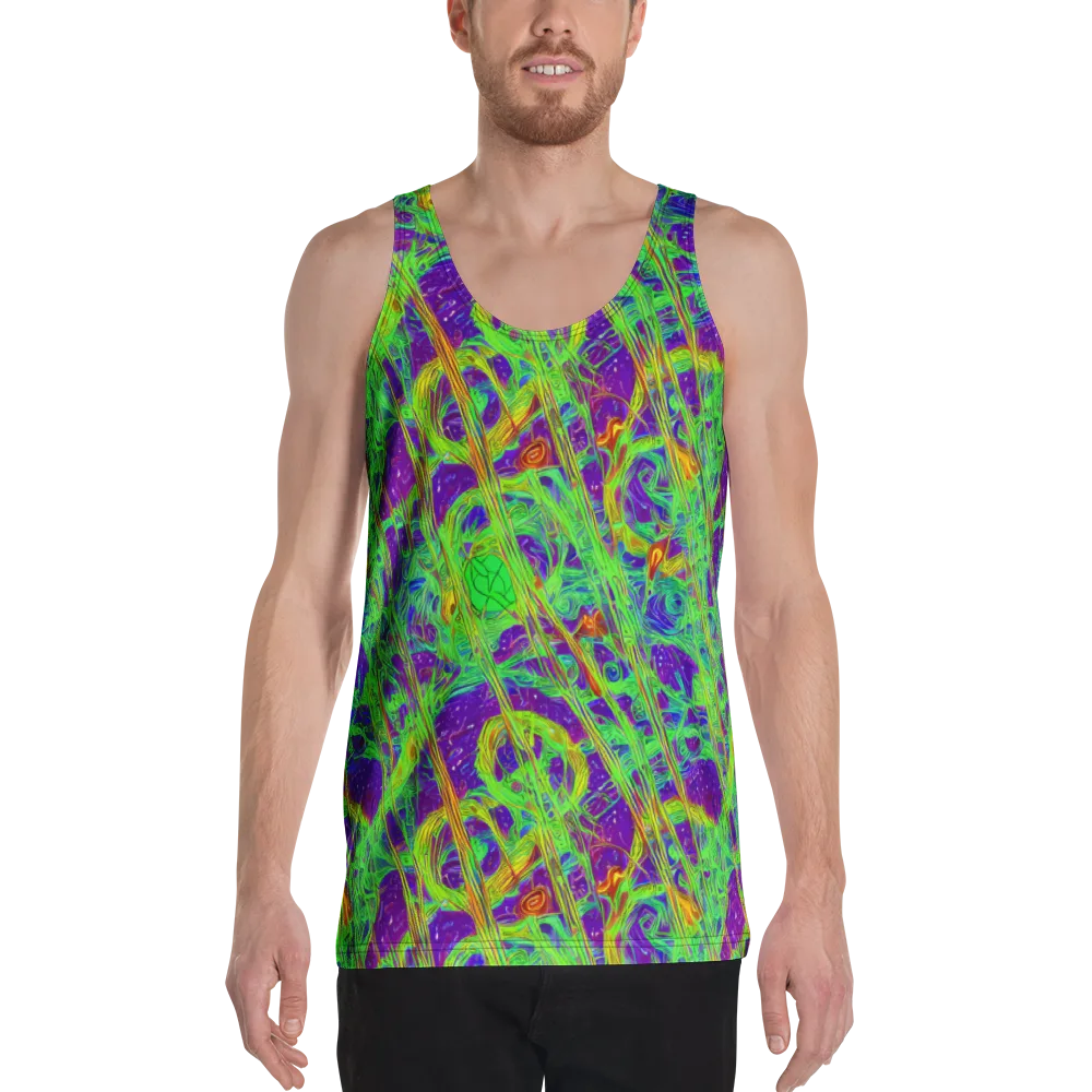 Wild Neon on Men's Tank Top — Front