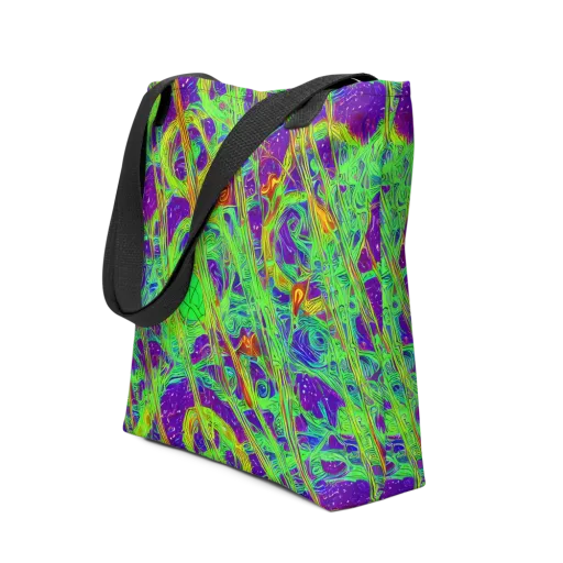Wild Neon on a Tote Bag