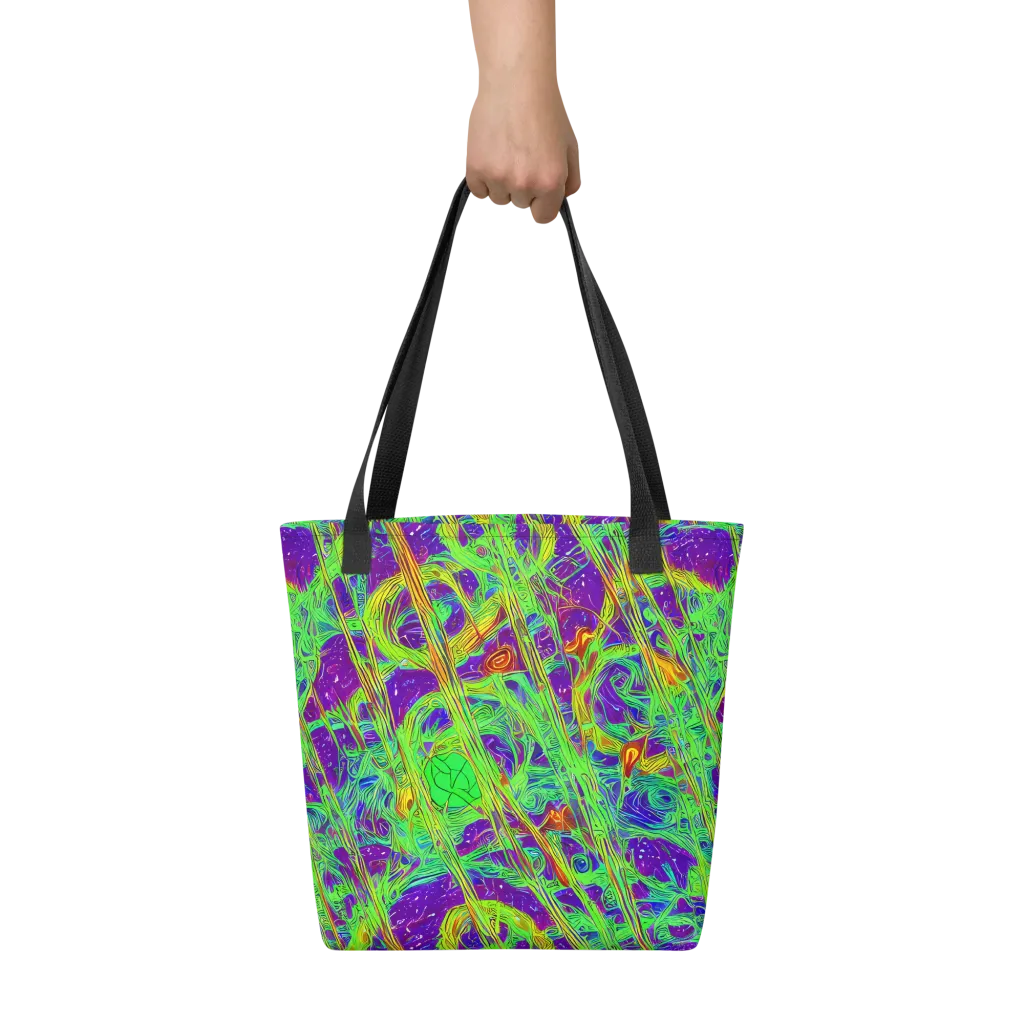 Wild Neon on Tote Bag — Front