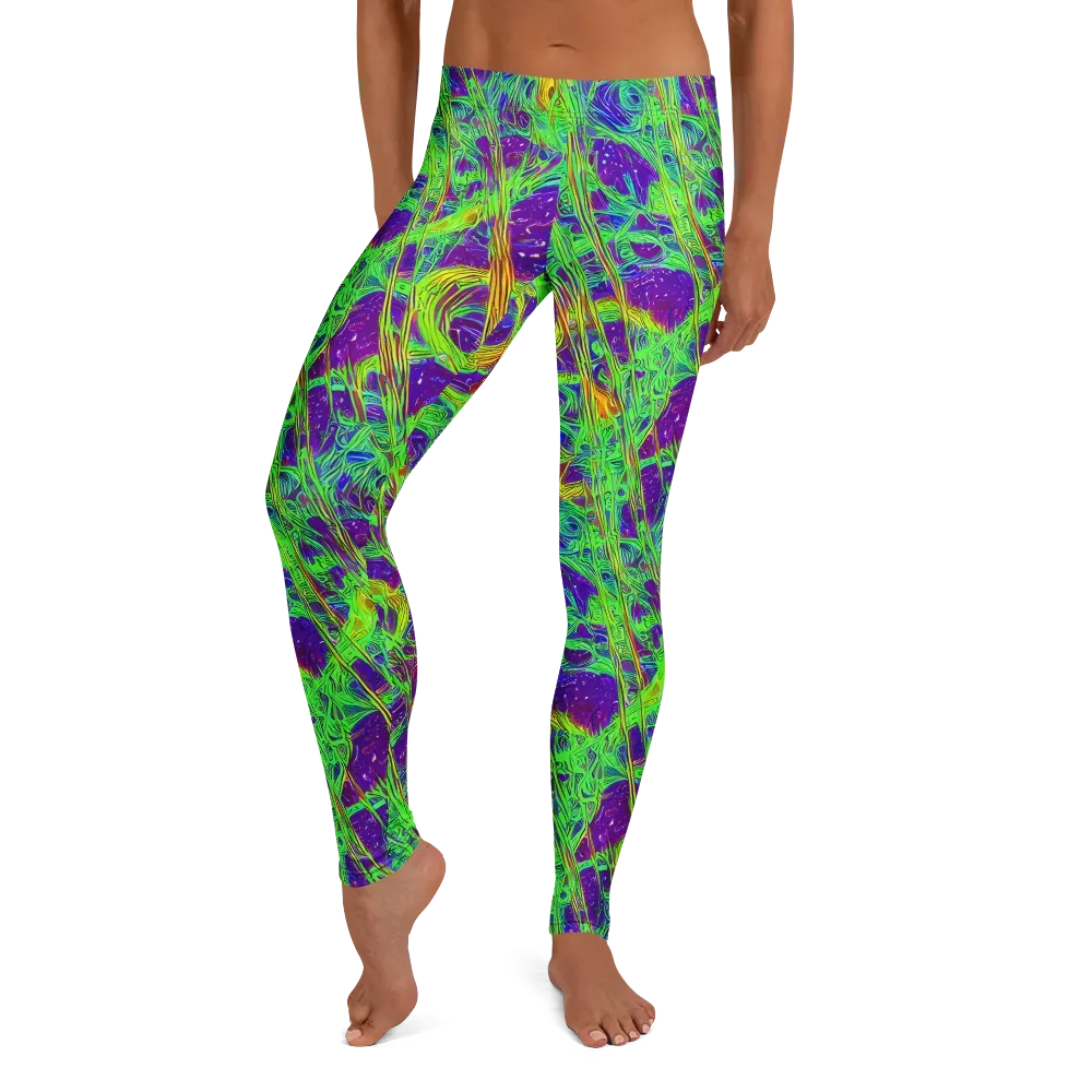Wild Neon on Leggings — Front