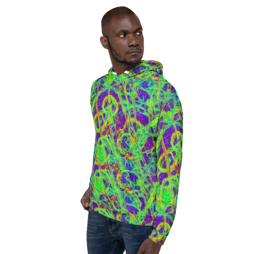 Wild Neon on Hoodie — Left
