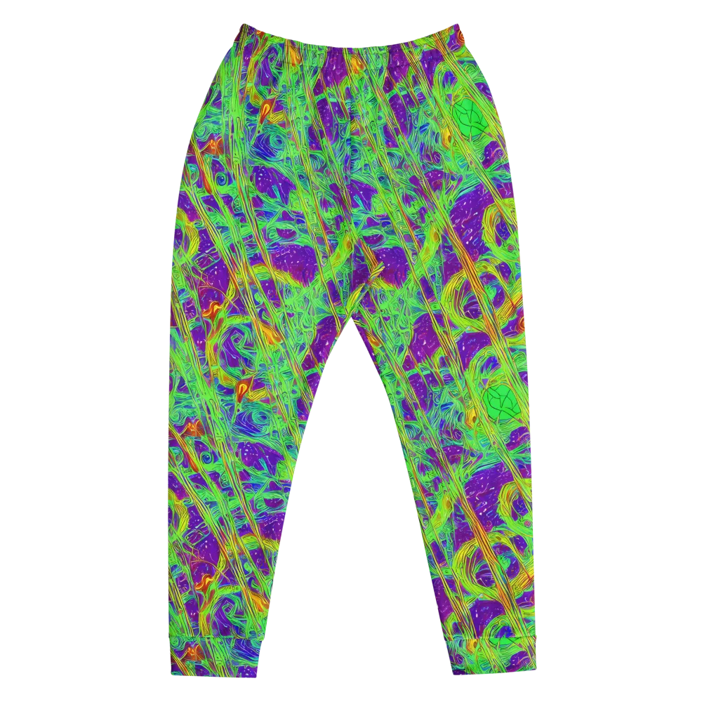 Wild Neon on Men's Joggers — Front