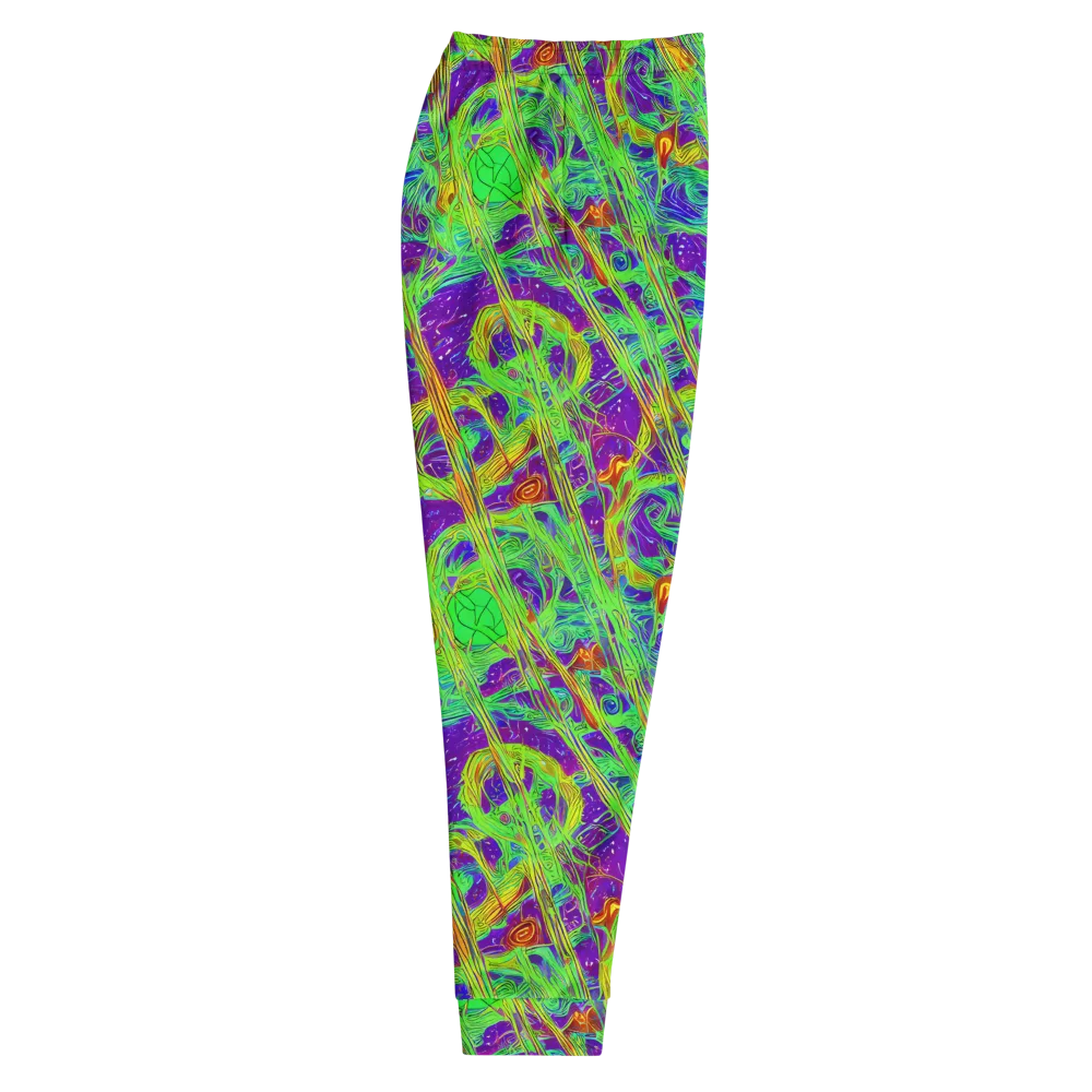 Wild Neon on Men's Joggers — Right