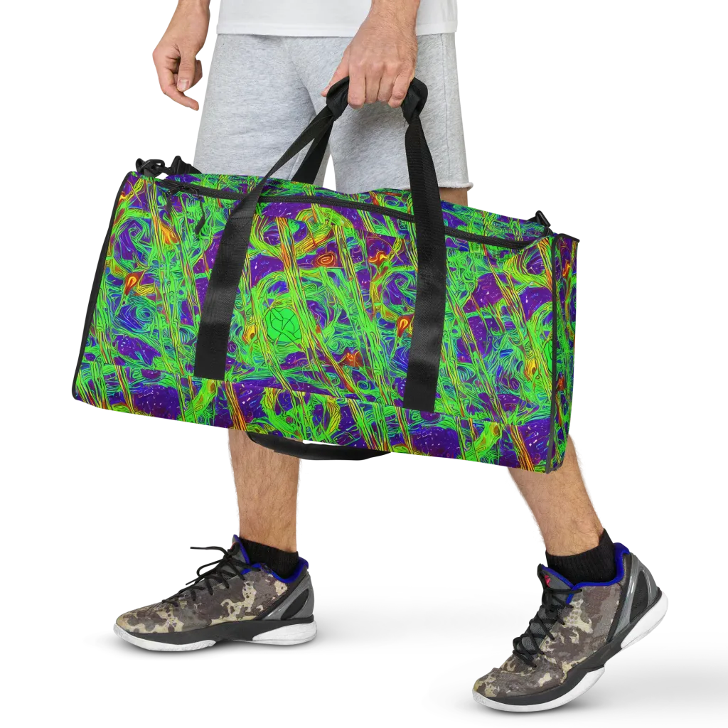 Wild Neon on Duffle Bag — Front
