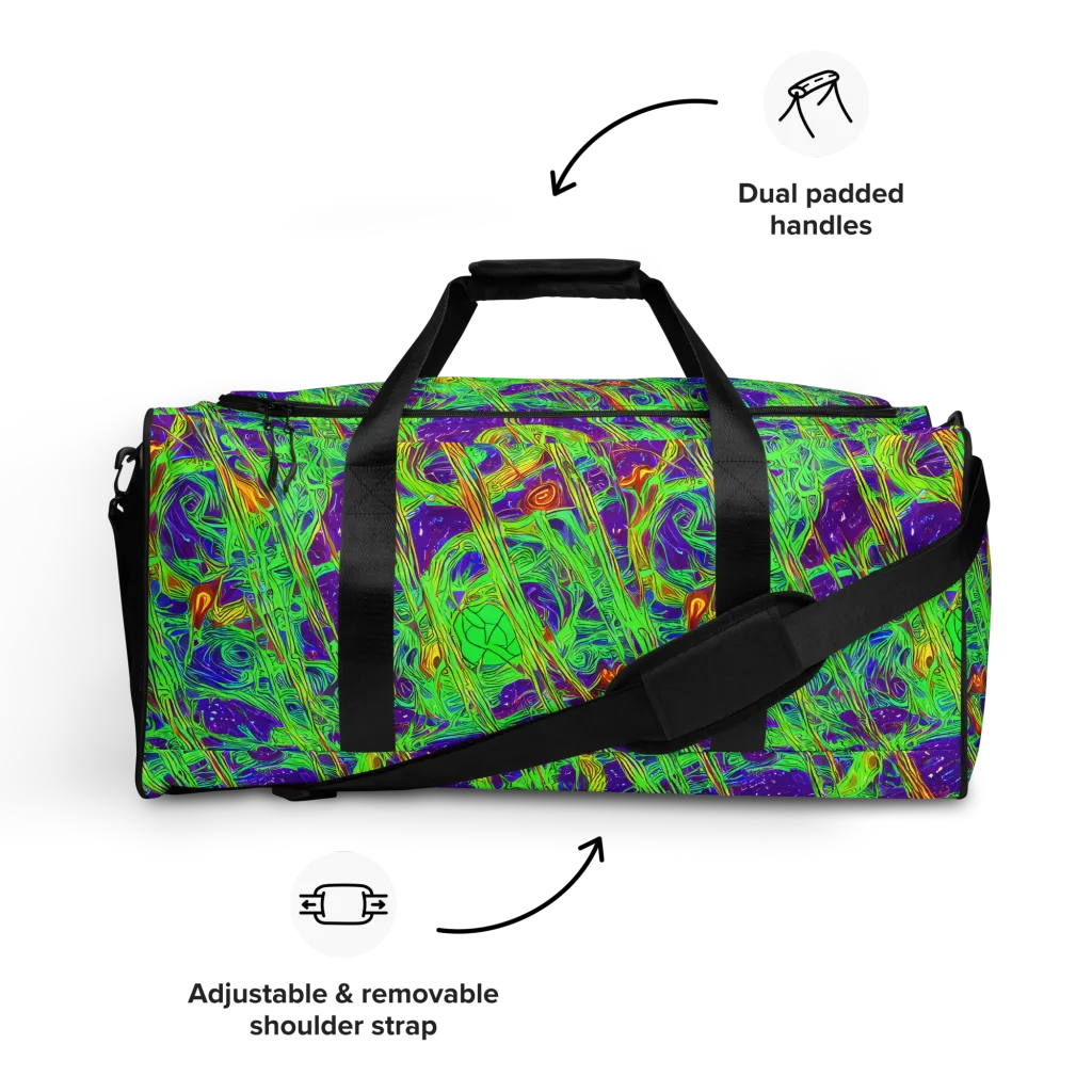 Wild Neon on Duffle Bag — Front
