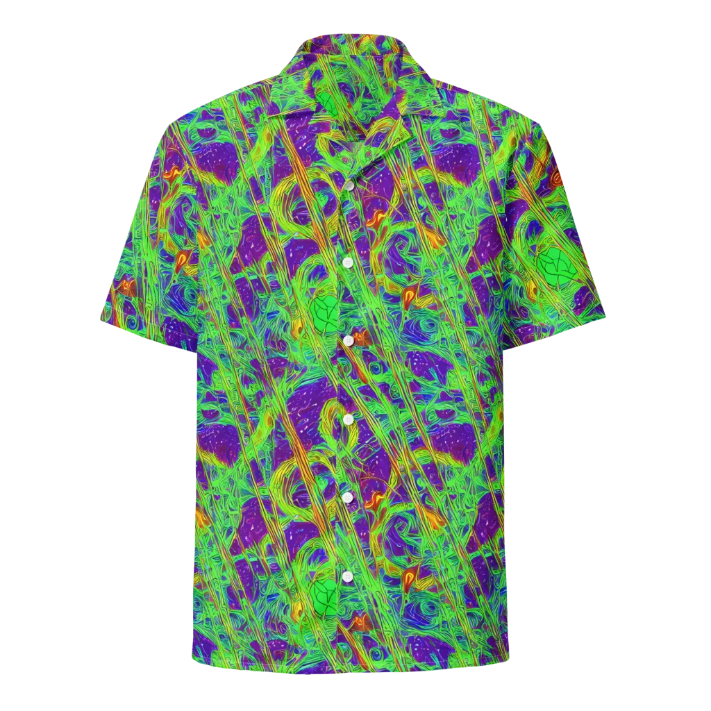 Wild Neon on Button Shirt — Front