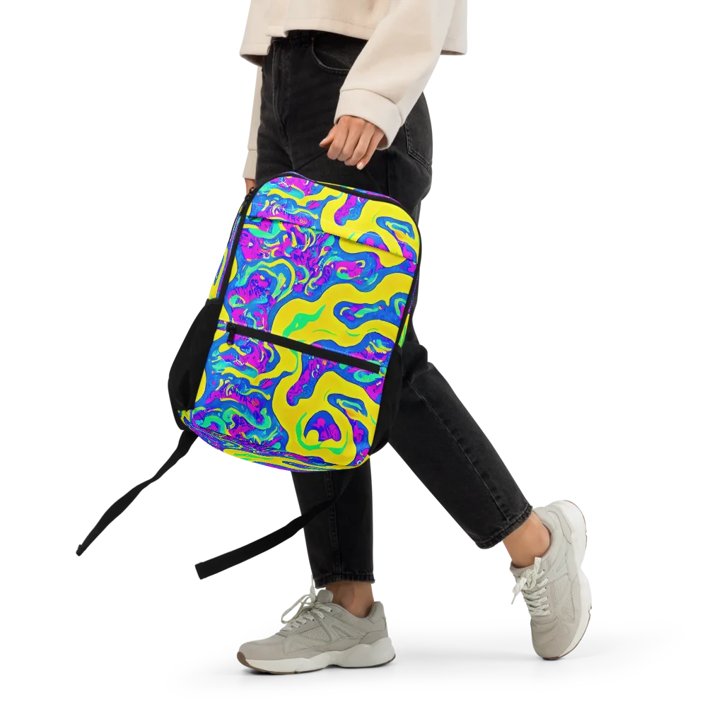 Fevered Flow on Utility Backpack — Front