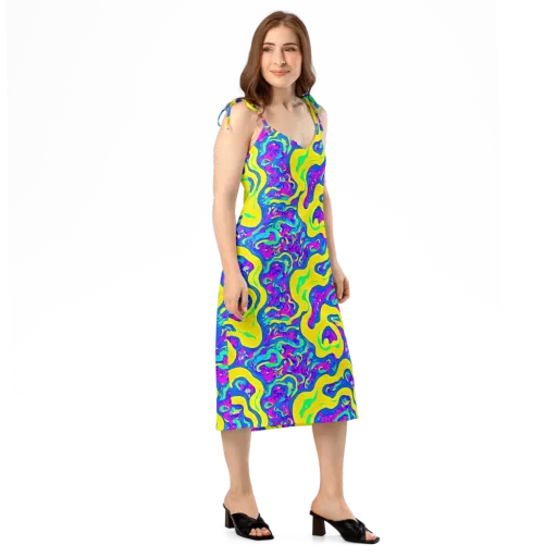 Fevered Flow on a Slip Dress