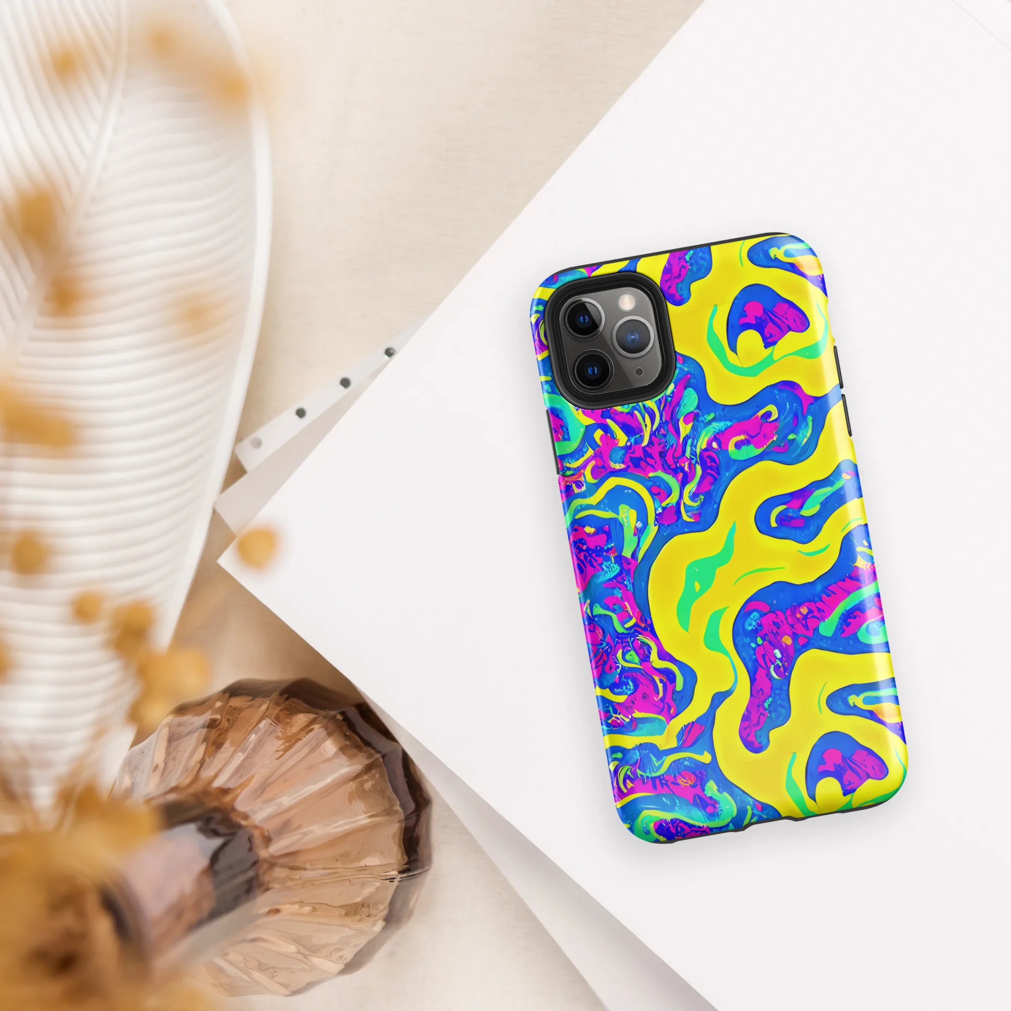 Fevered Flow on Tough Case for iPhone® — Front