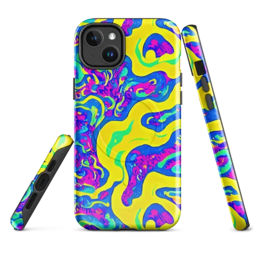 Fevered Flow on a MagSafe Tough Case for iPhone®