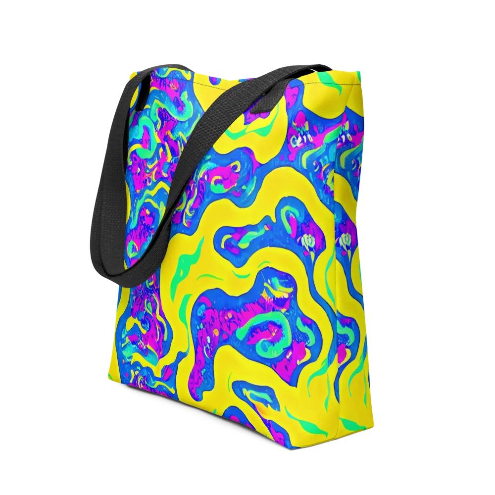 Fevered Flow on Tote Bag — Front