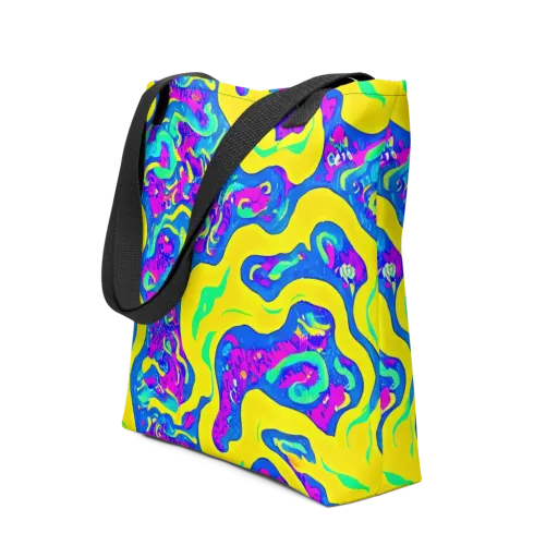 Fevered Flow on a Tote Bag