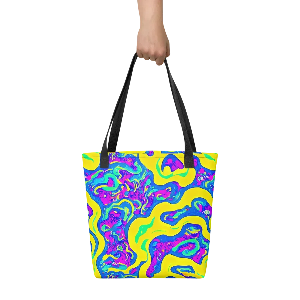 Fevered Flow on Tote Bag — Front