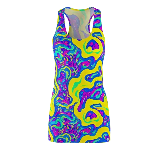 Fevered Flow on a Racerback Dress