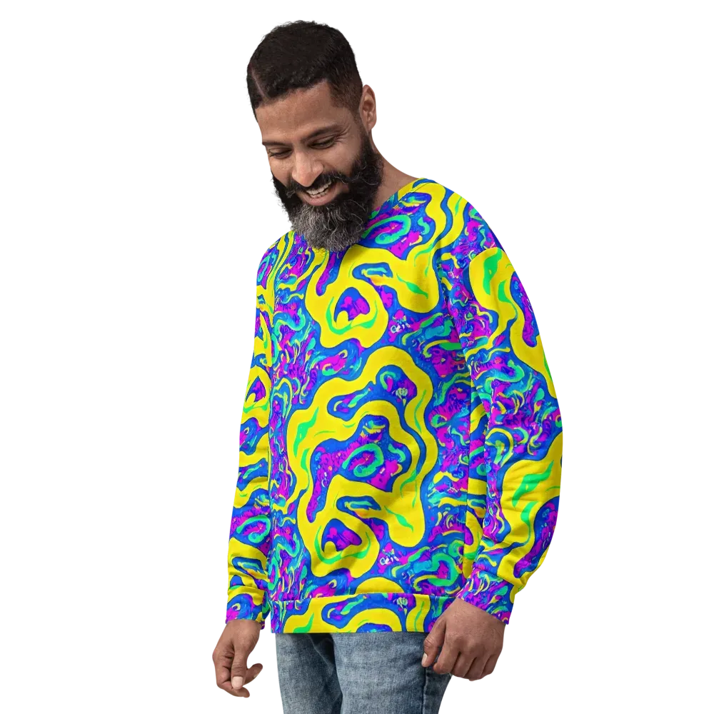 Fevered Flow on Sweatshirt — Left Front