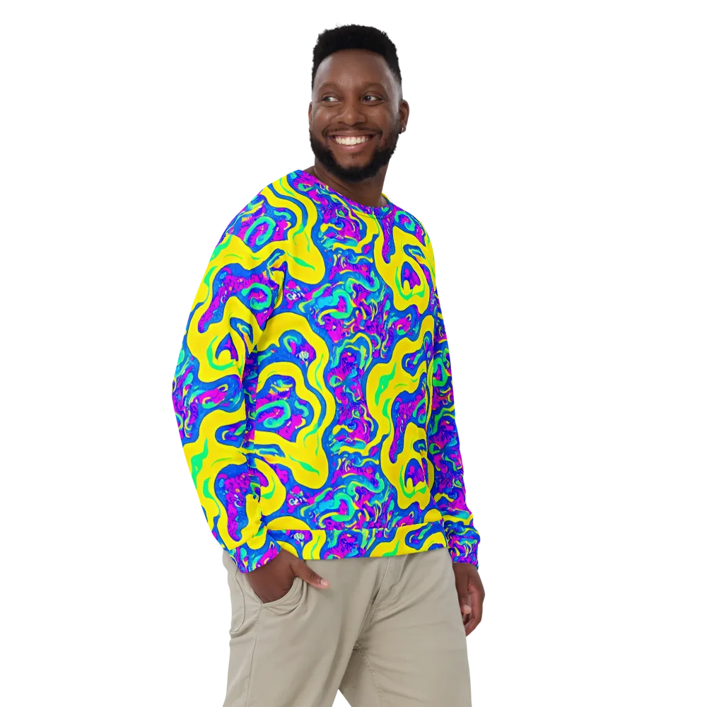 Fevered Flow on Sweatshirt — Front