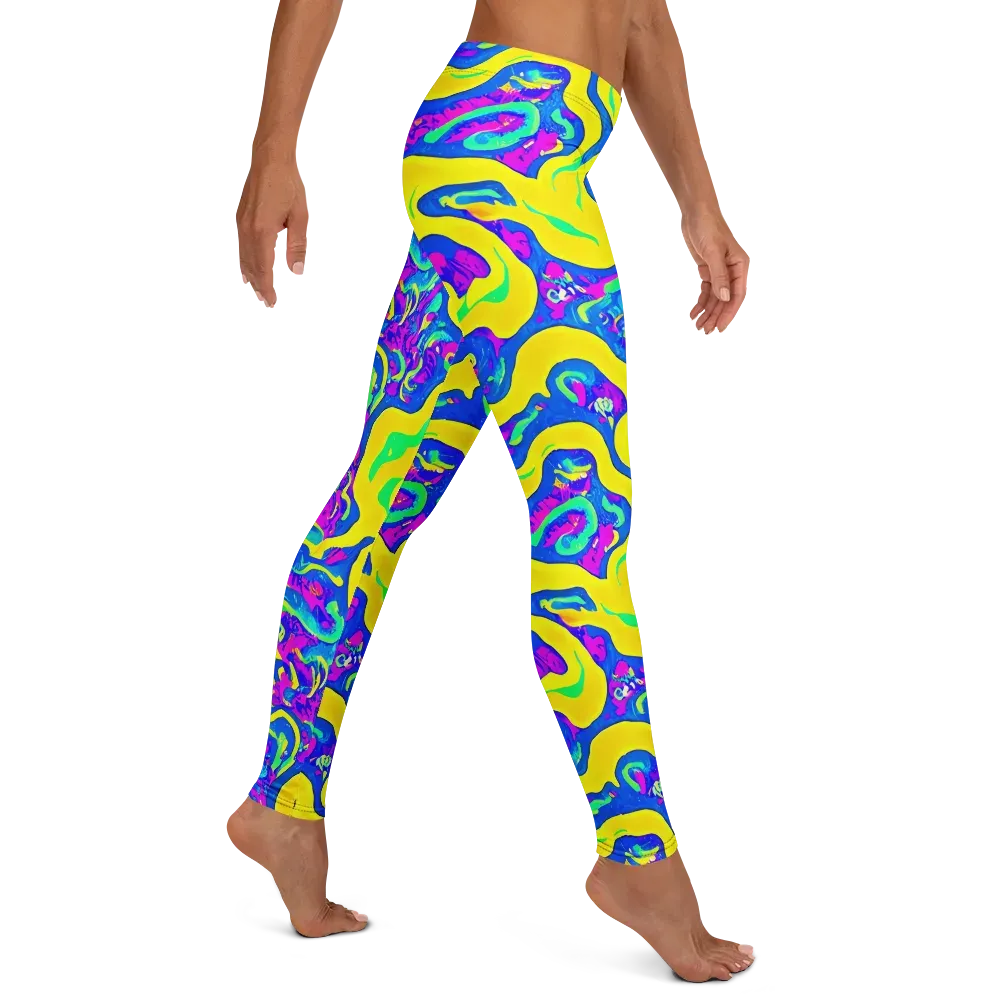Fevered Flow on Leggings — Right